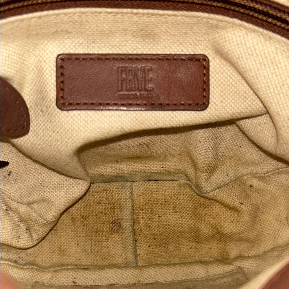 Frye Madison Tan Leather
Crossbody Shoulder Bag Db810 - Picture 12 of 15